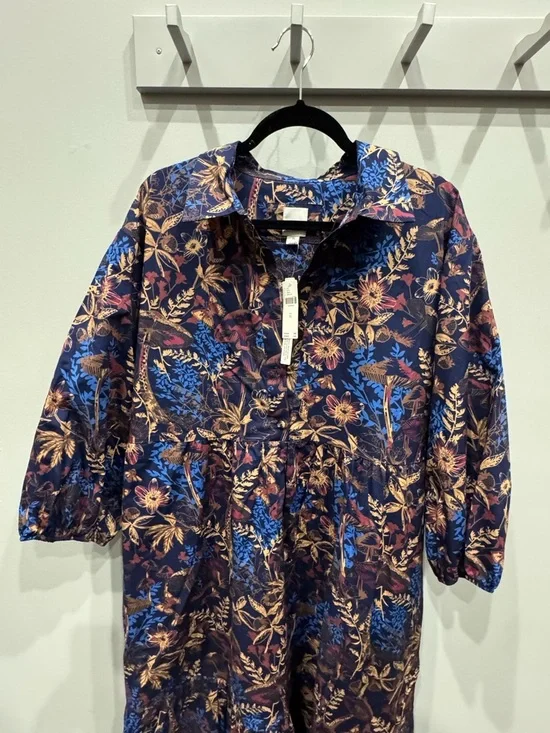 Bettina Tiered Shirtdress by Maeve NWT - Picture 4 of 4